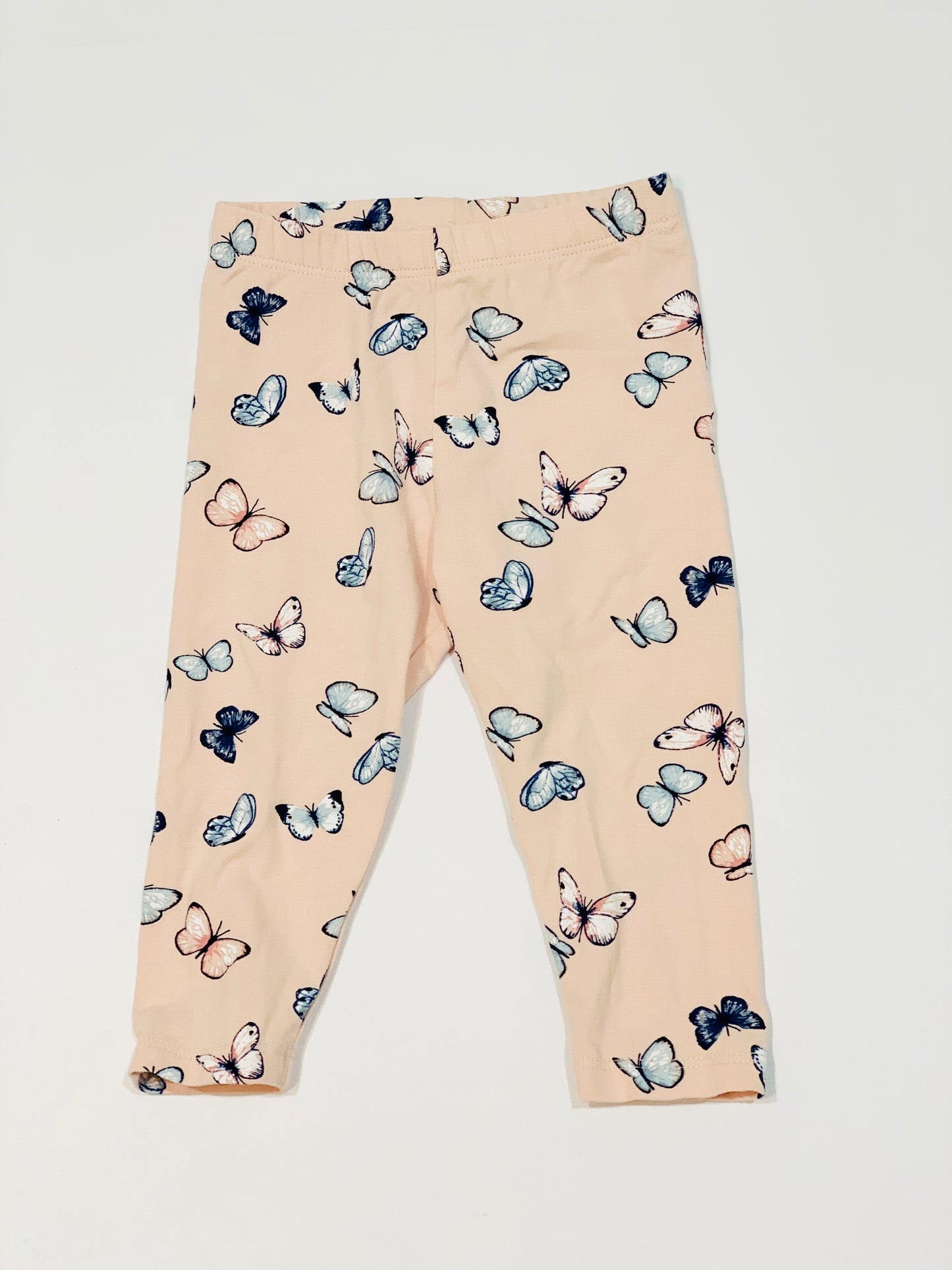 Butterfly leggings - Size 6-9 months