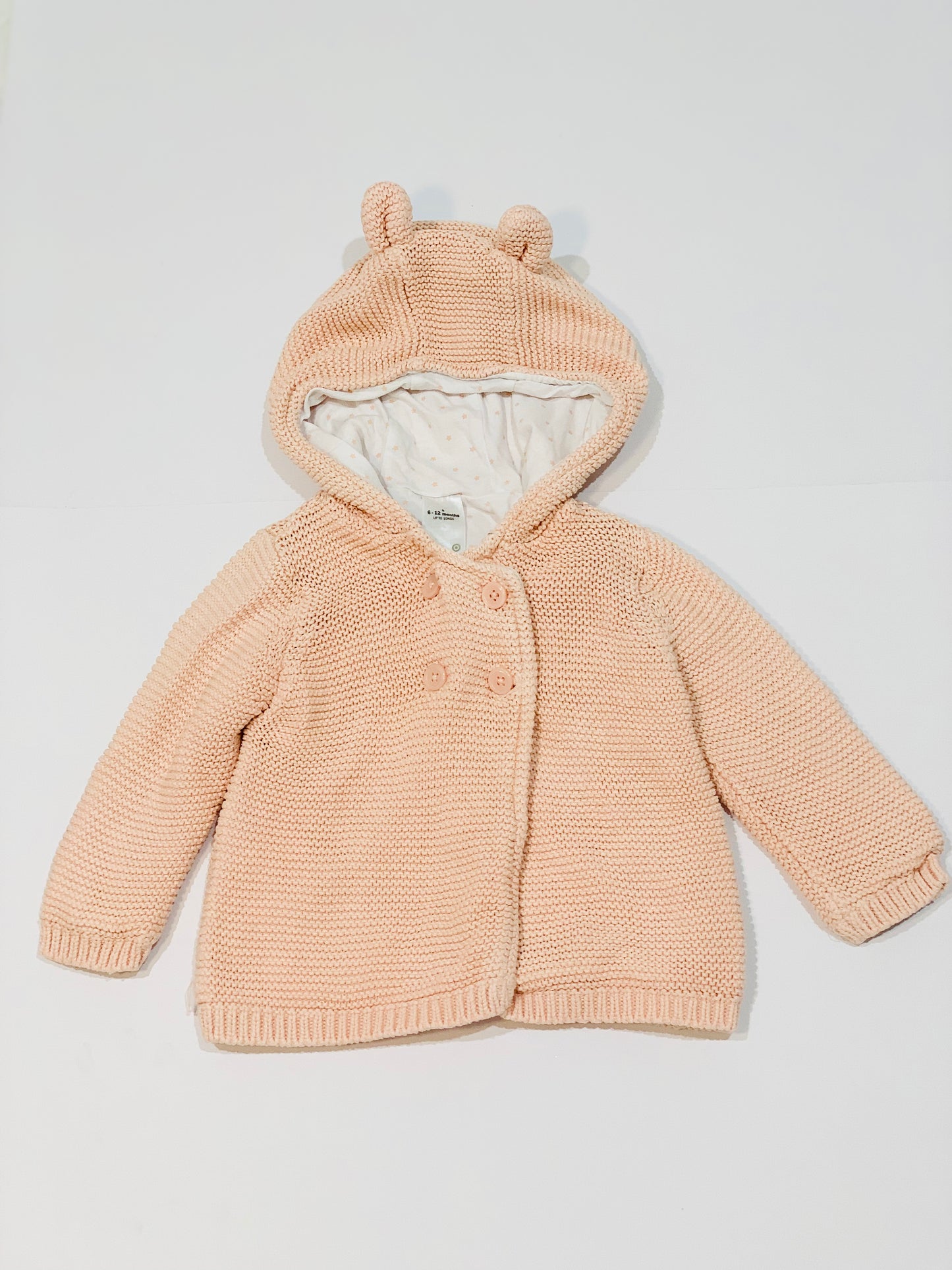Pink knit jacket - Size 0