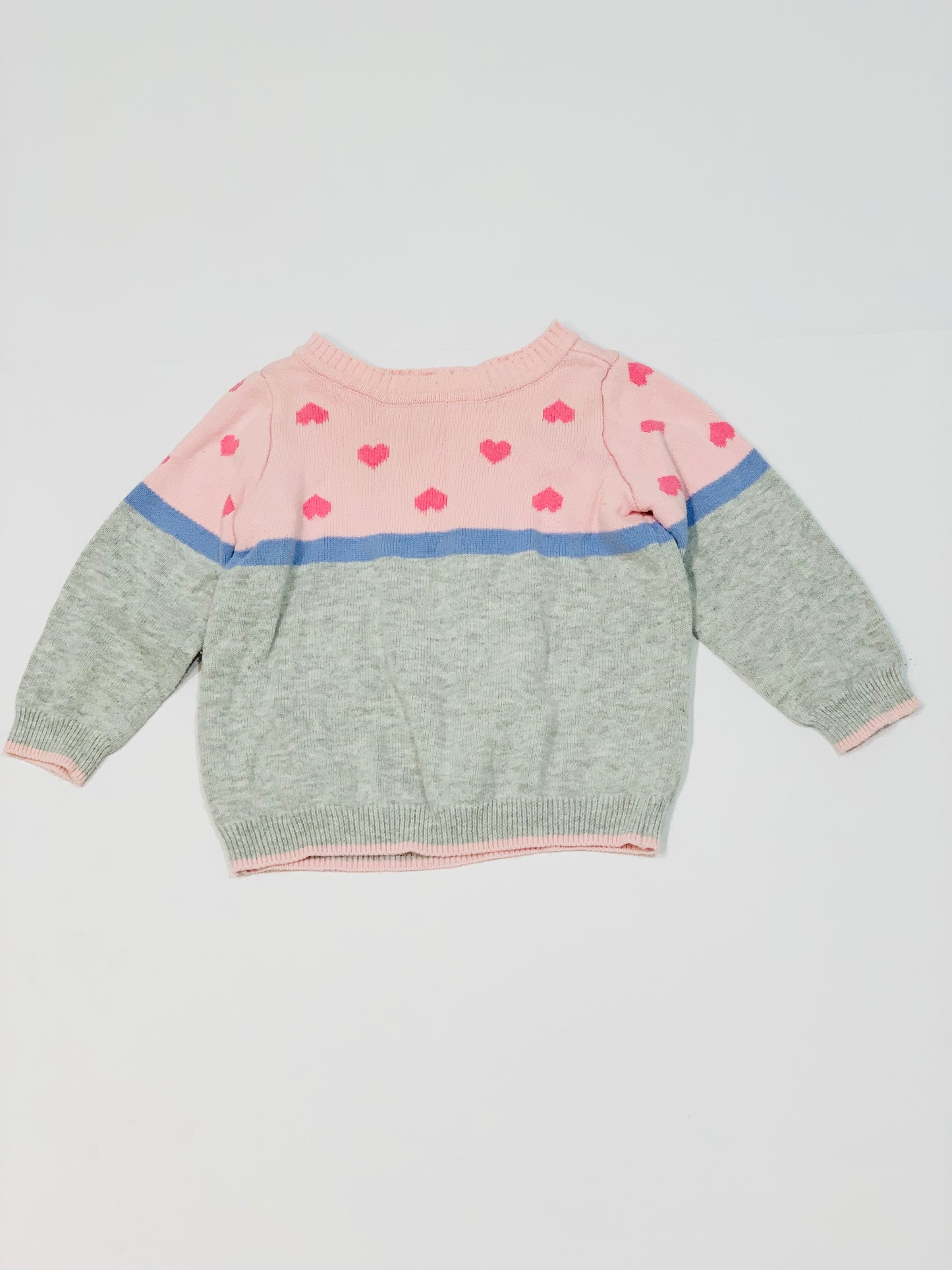 Hearts knit jumper - Size 0