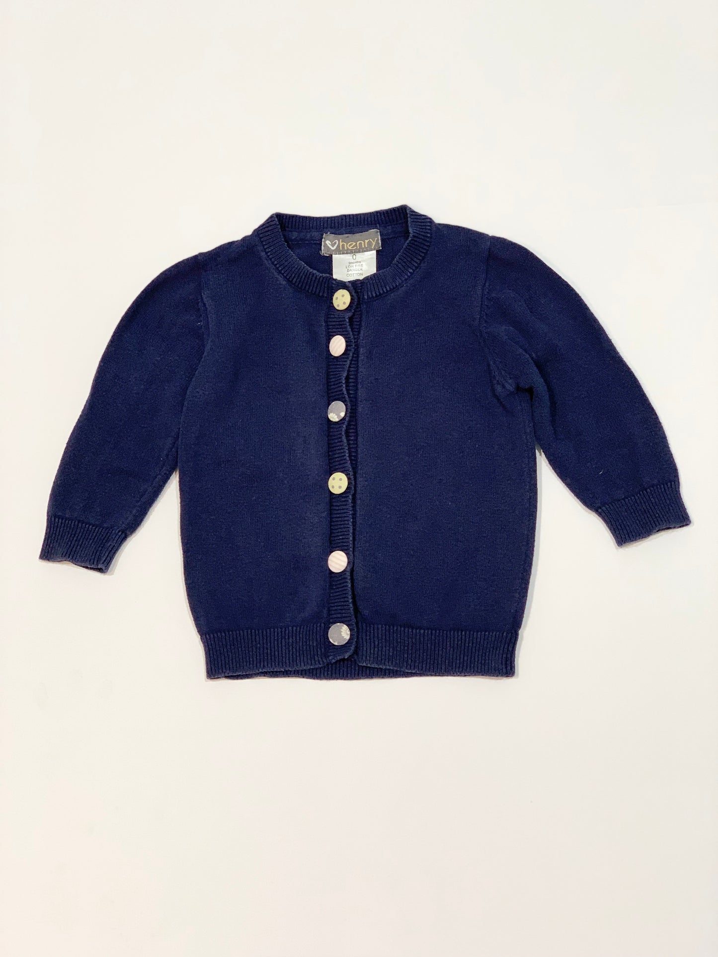 Navy cardigan - Size 0
