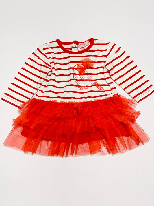 Red bird tutu dress - Size 00