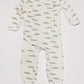 Grey clouds onesie - Size 1