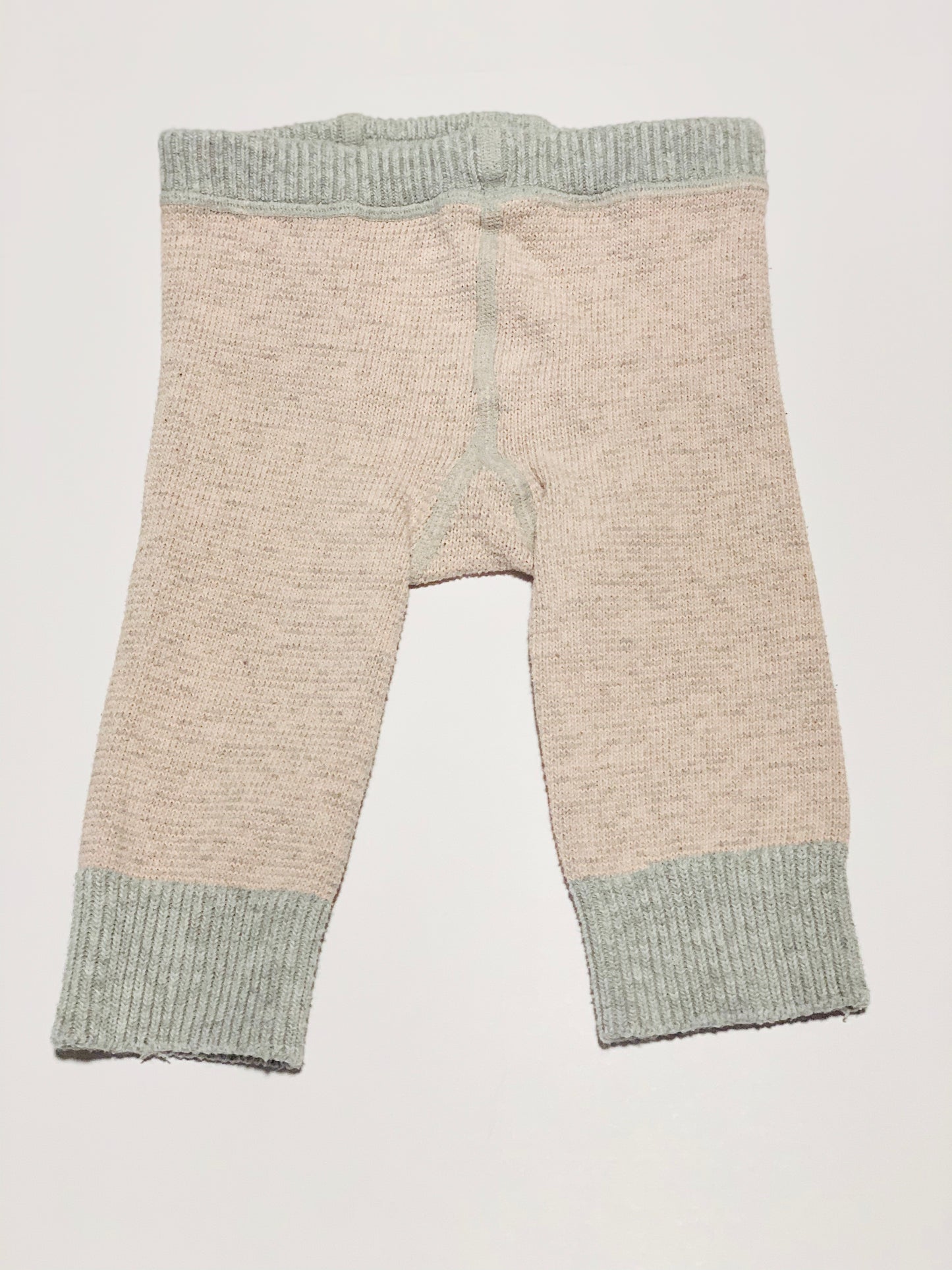 Pink stretch tights - Size 6-12 months