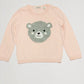 Pink bear knit jumper - Size 1