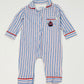 Striped boat onesie - Size 00