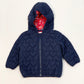 Navy puffer jacket - Size 0