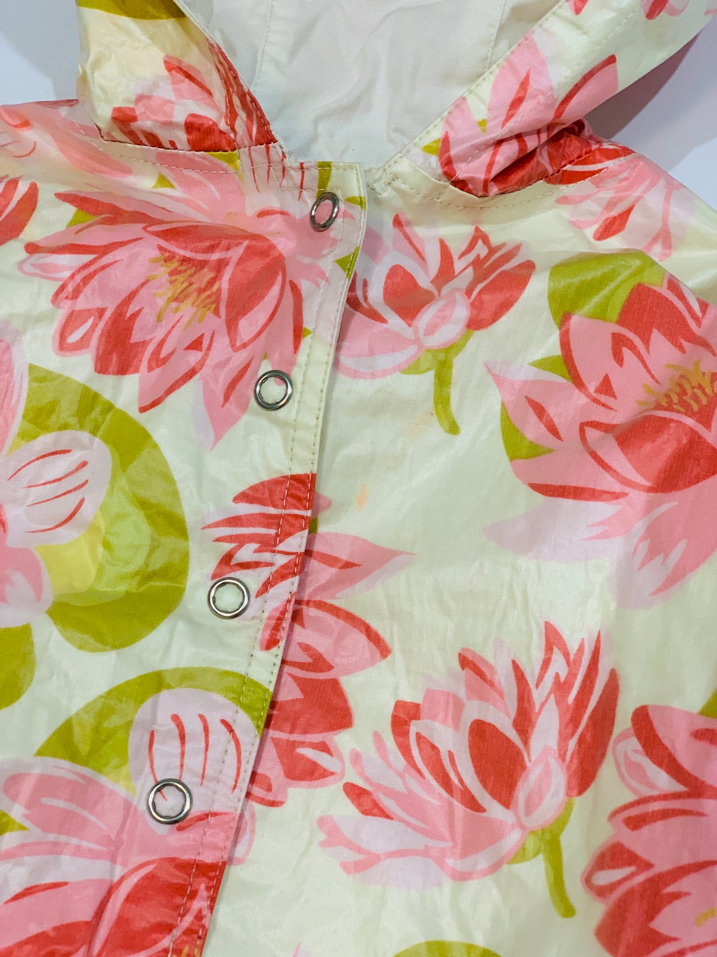 Floral raincoat - Size 3-4