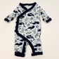 Lobsters and whales onesie - Size 00000