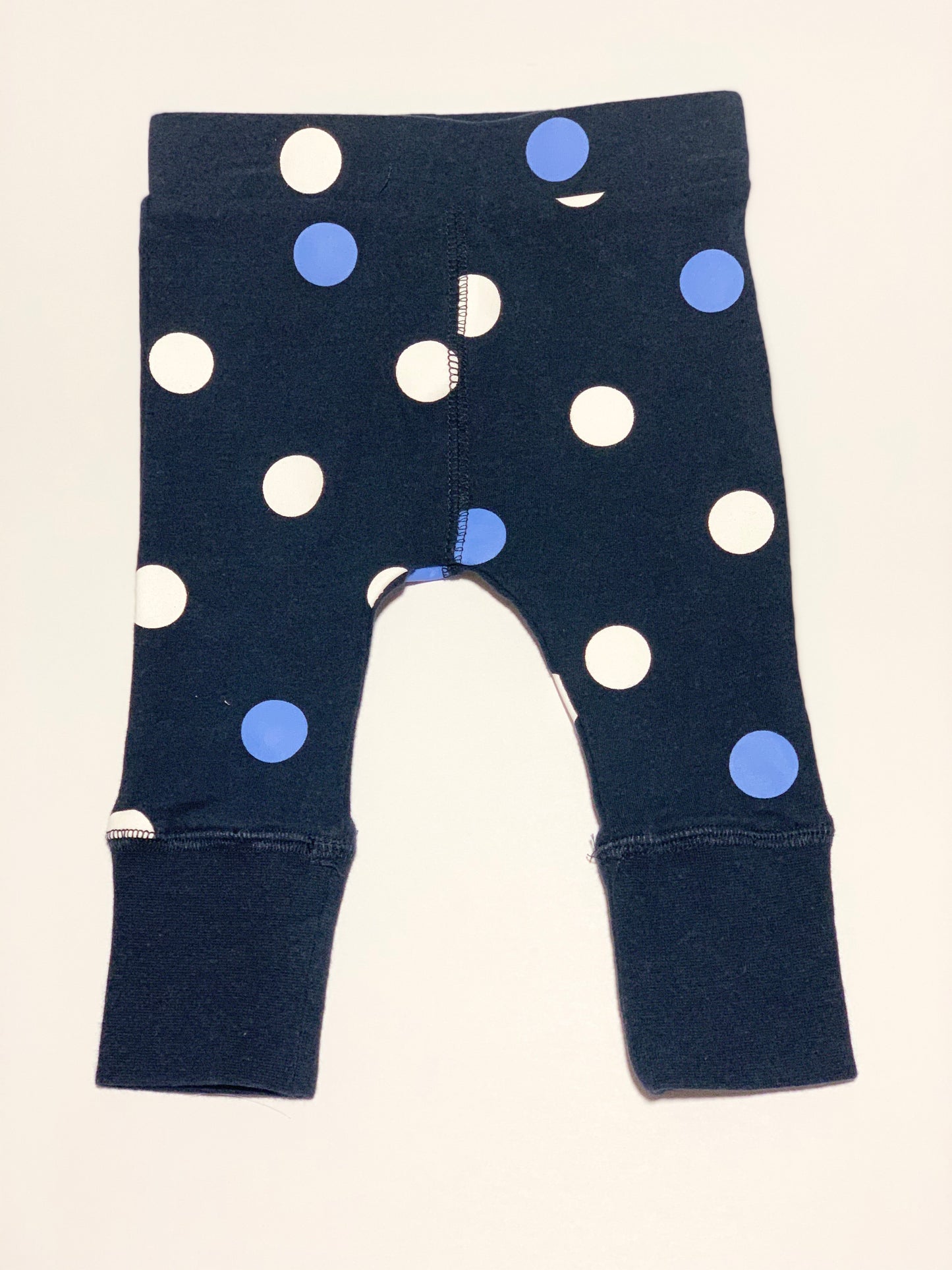 Navy spot leggings - Size 00