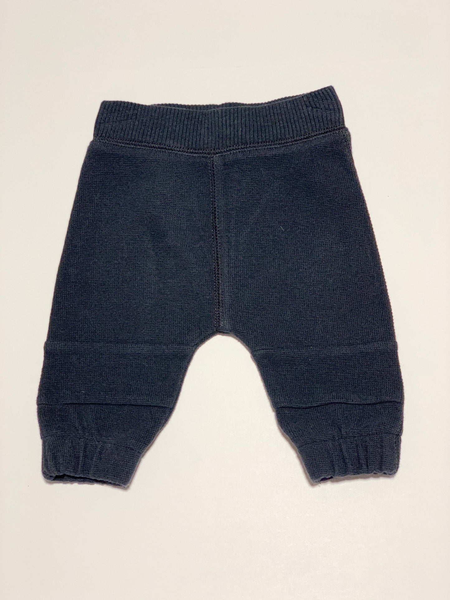 Navy knit pants - Size 000