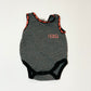 Grey speckled bodysuit - Size 0000