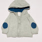 Grey knit hoodie - Size 0