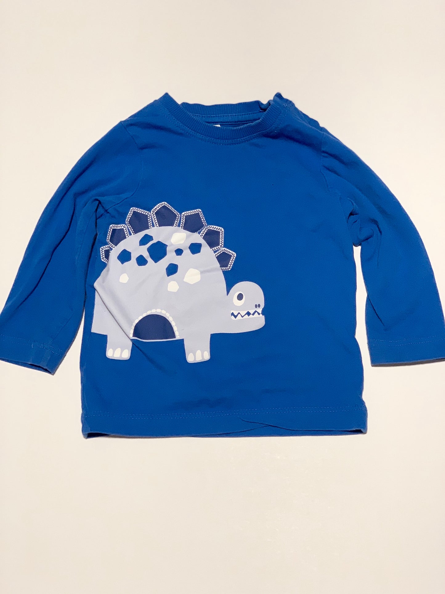 Blue dinosaur top - Size 0