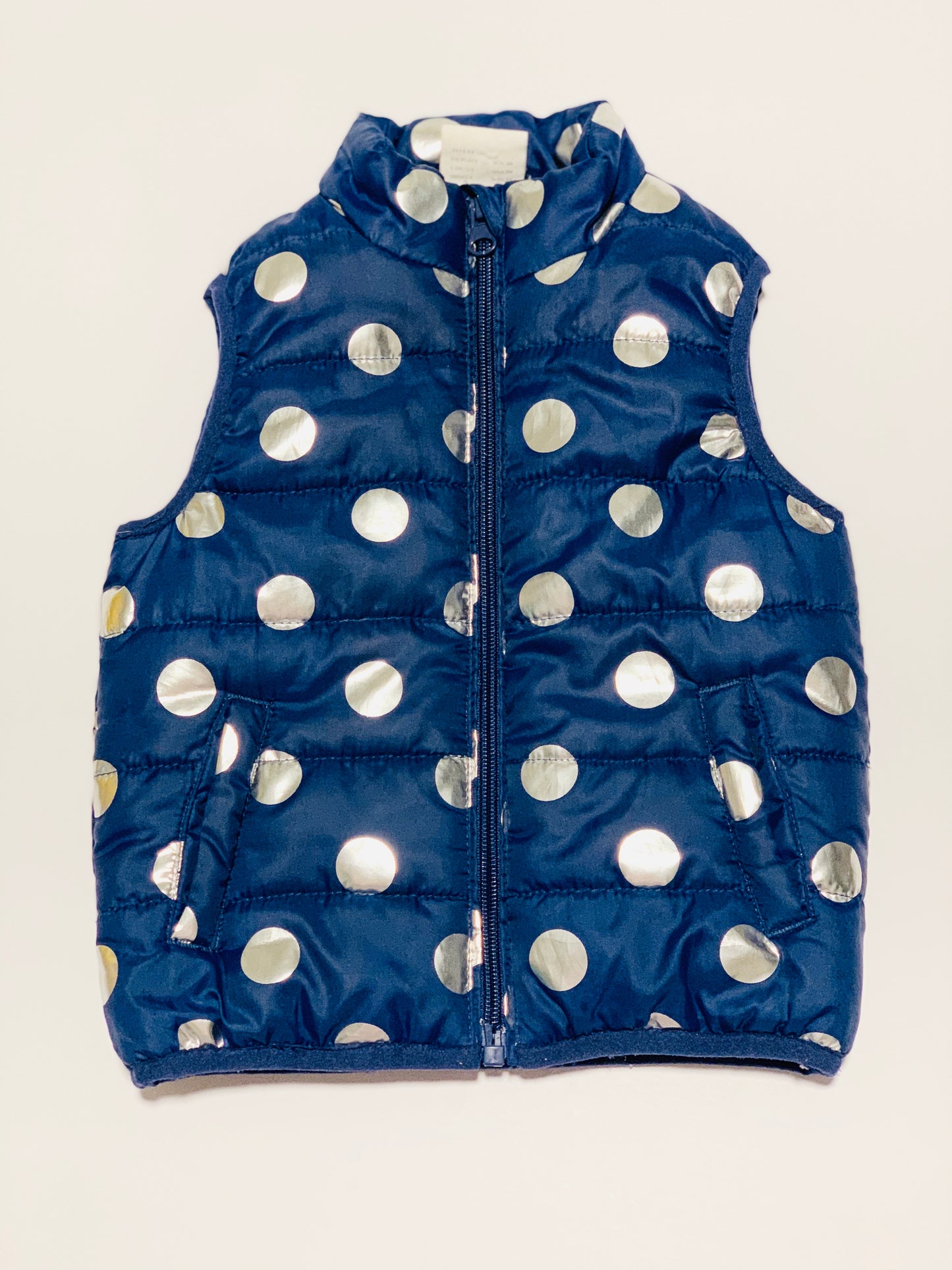 Navy puffer vest - Size 2