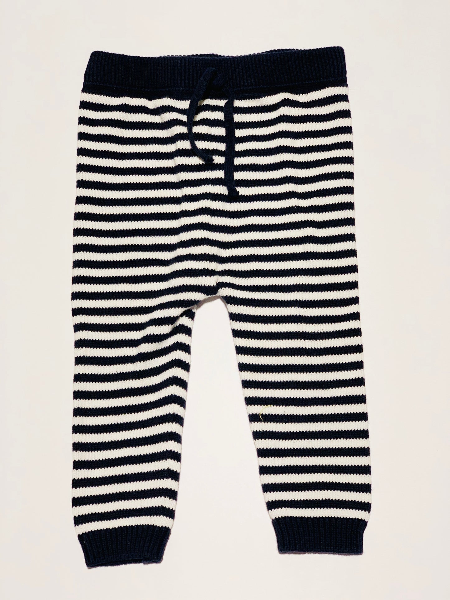 Striped knit pants - Size 0