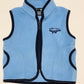 Blue fleece vest - Size 12 months