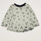 Grey animals top - Size 0