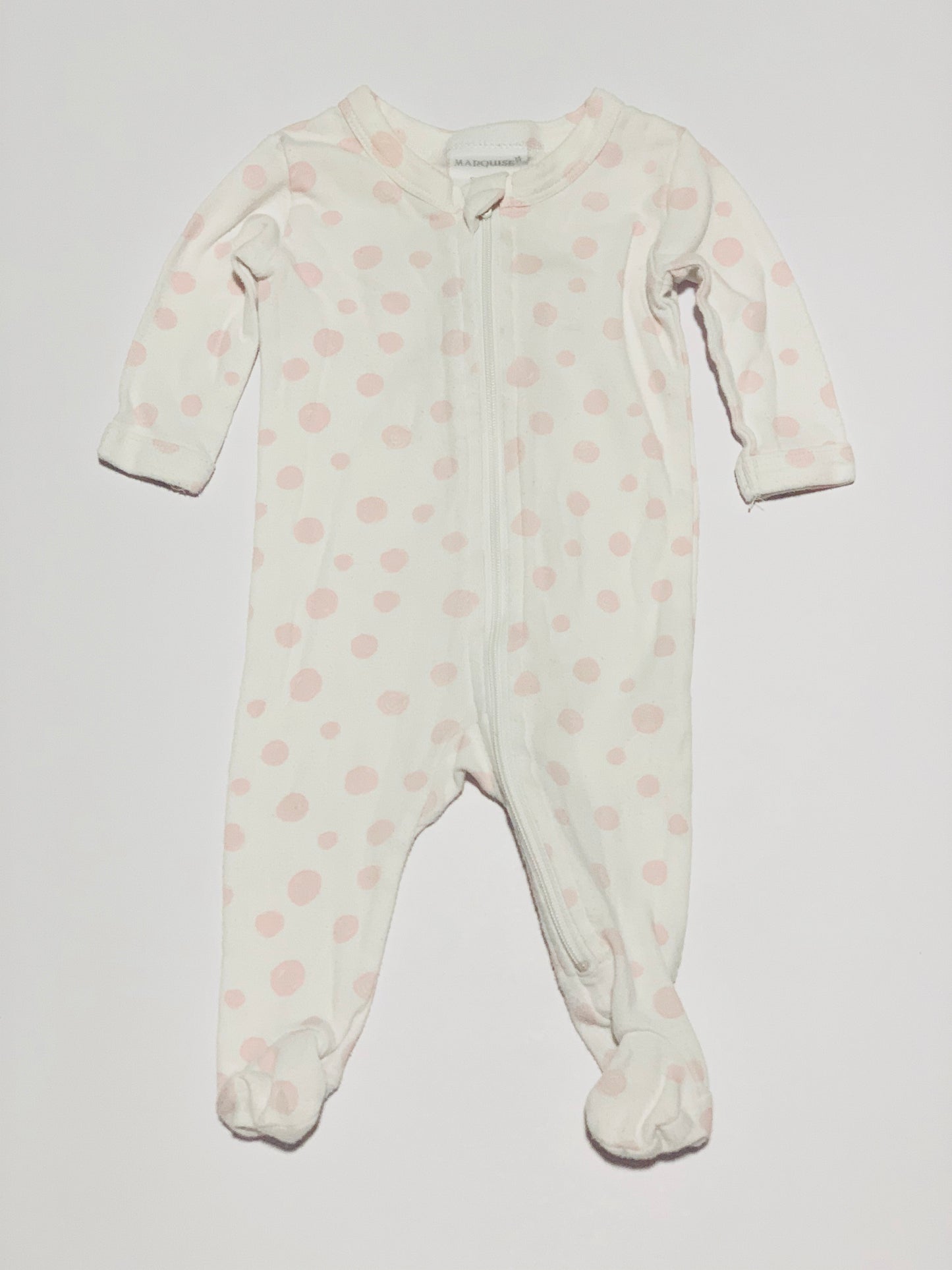 Pink spot onesie - Size 0000