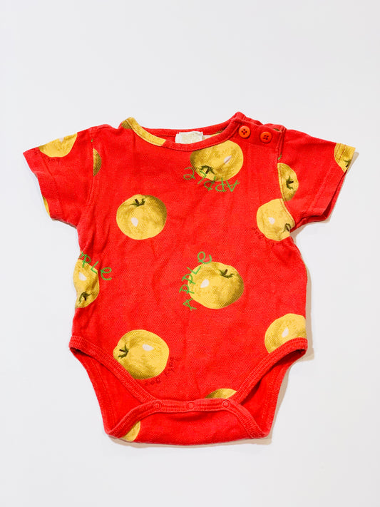 Red apple bodysuit - Size 000