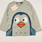 Grey penguin top brand new - Size 2