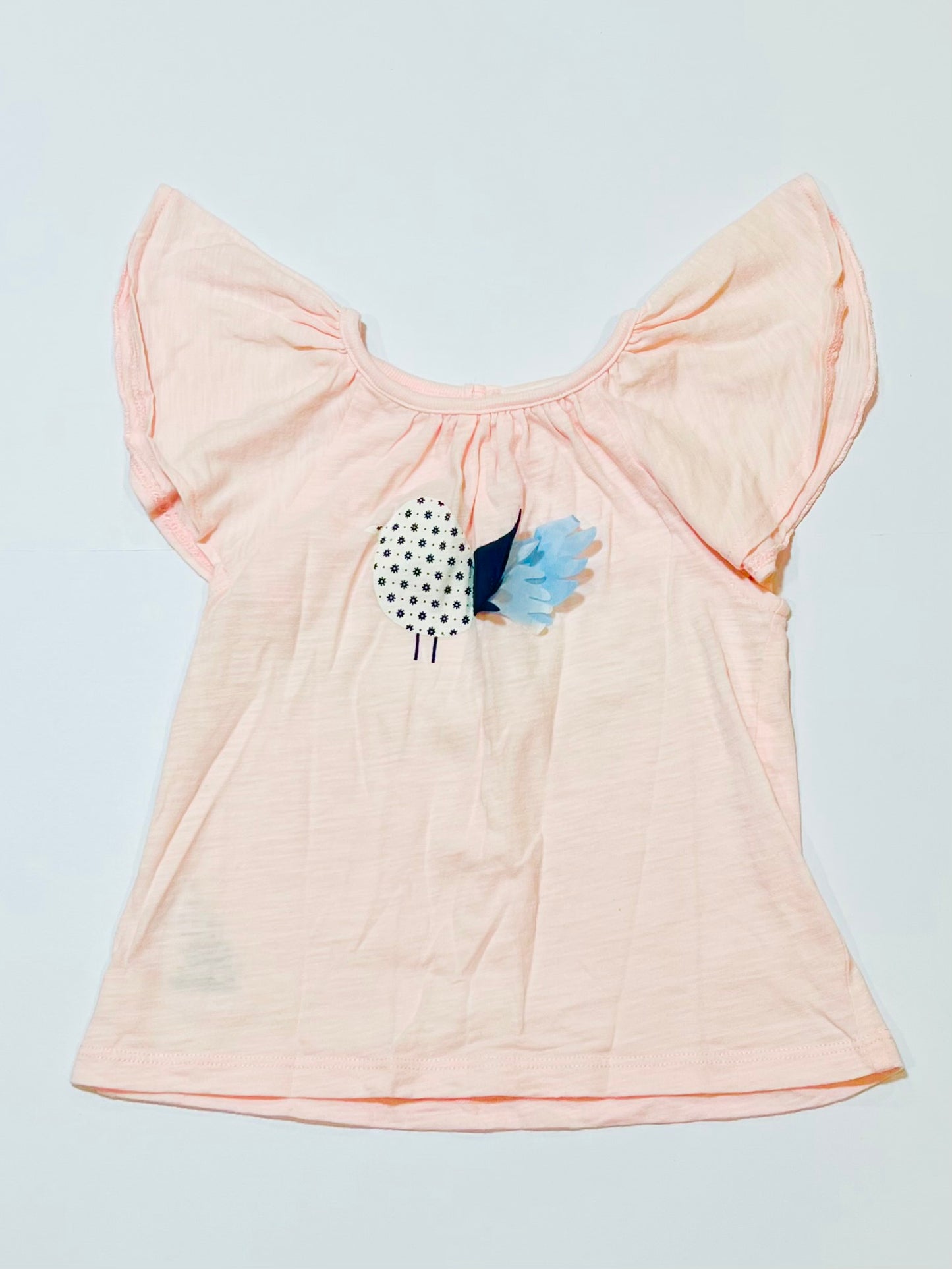 Pink bird tee - Size 1