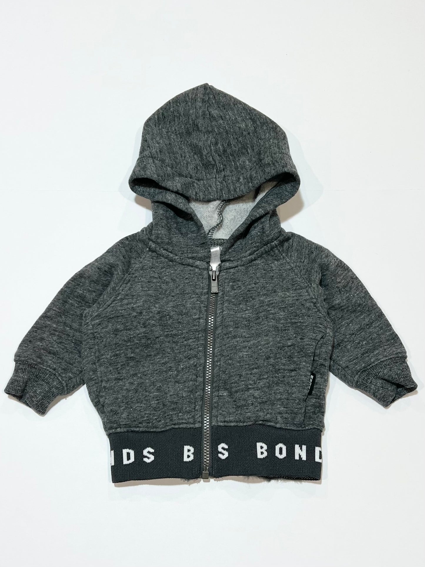 Grey zip hoodie - Size 000
