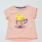 Pink cat tee - Size 1