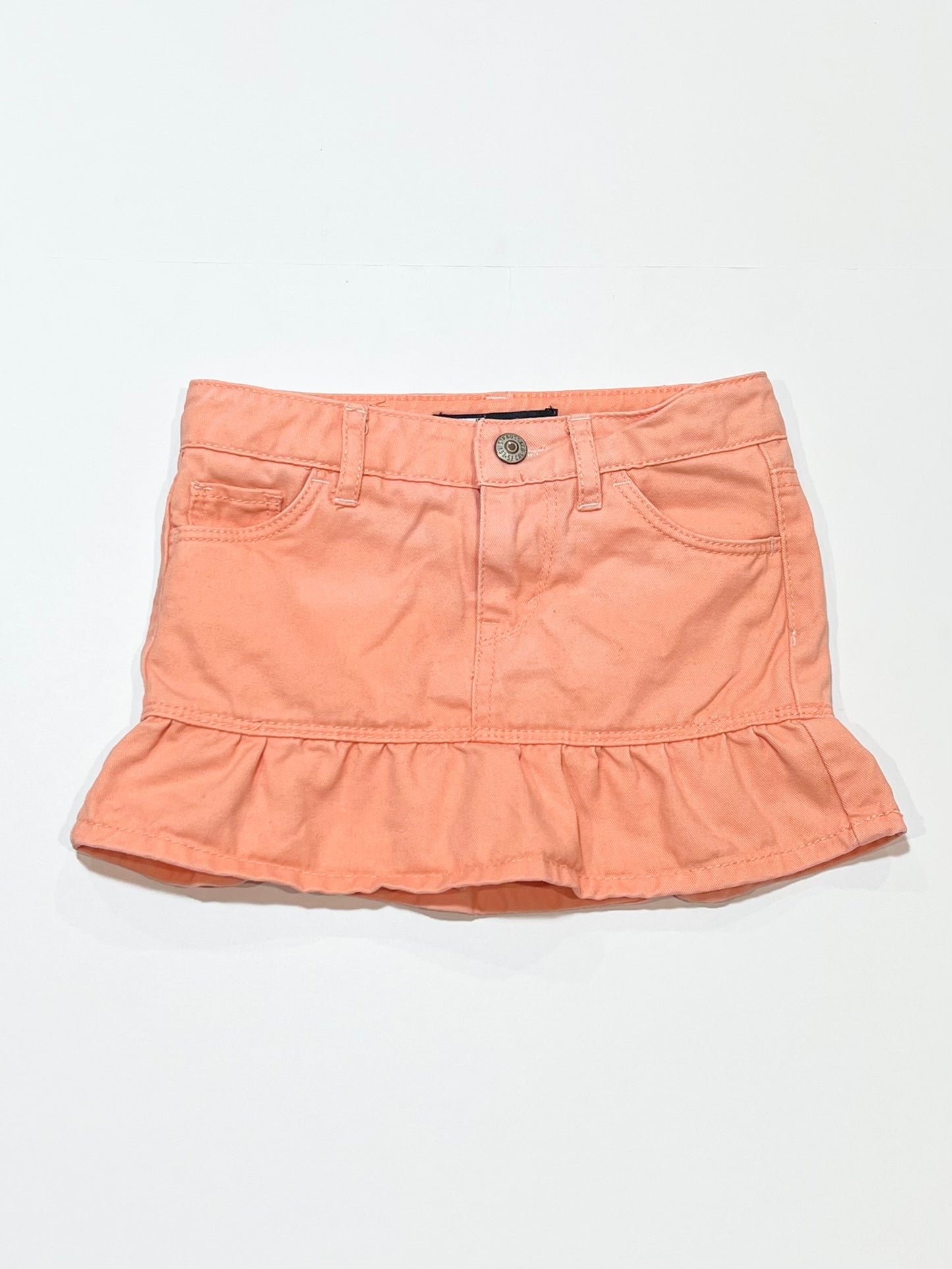 Fluro denim skirt - Size 4