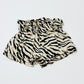 Animal print shorts - Size 1