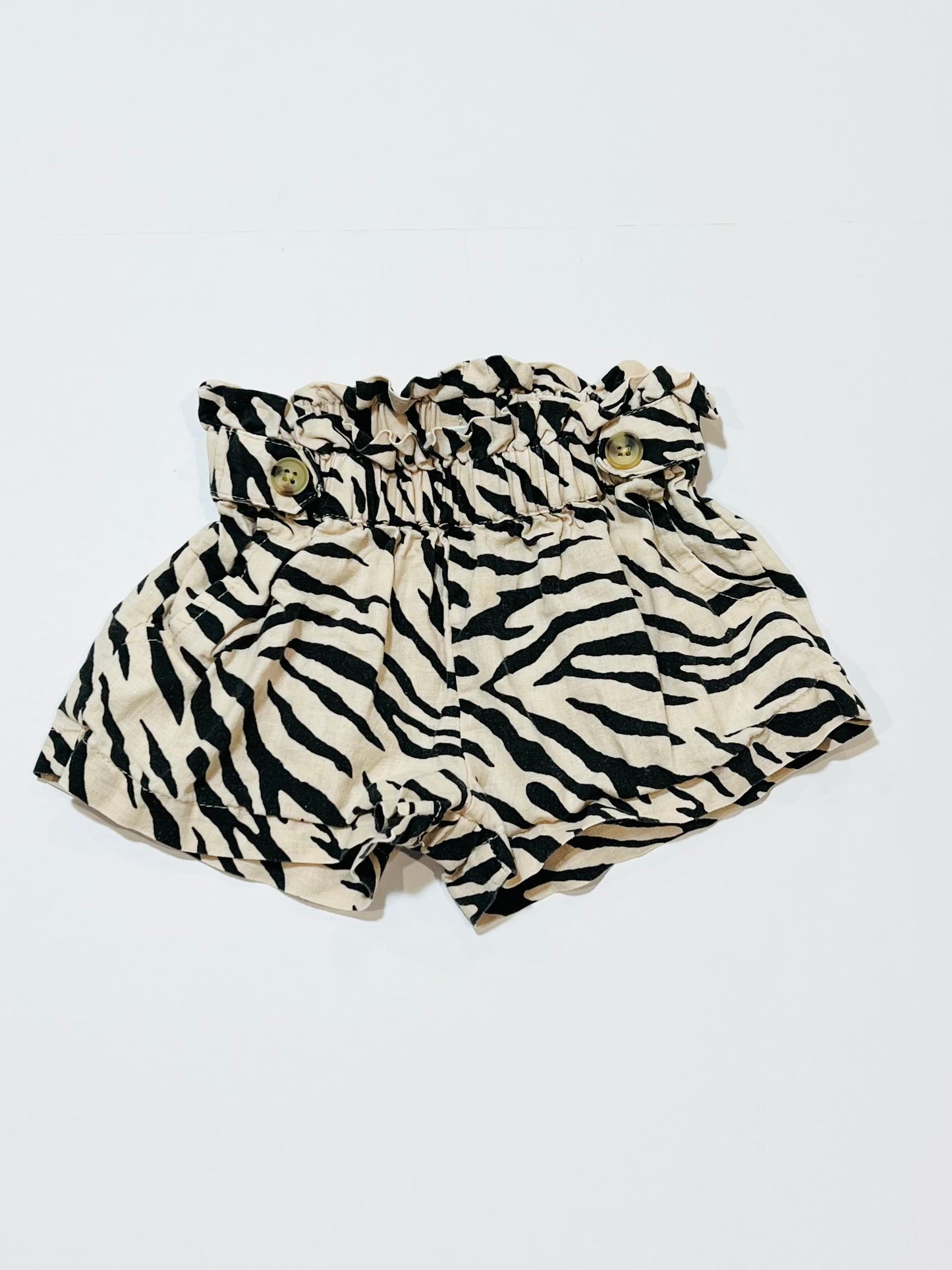 Animal print shorts - Size 1