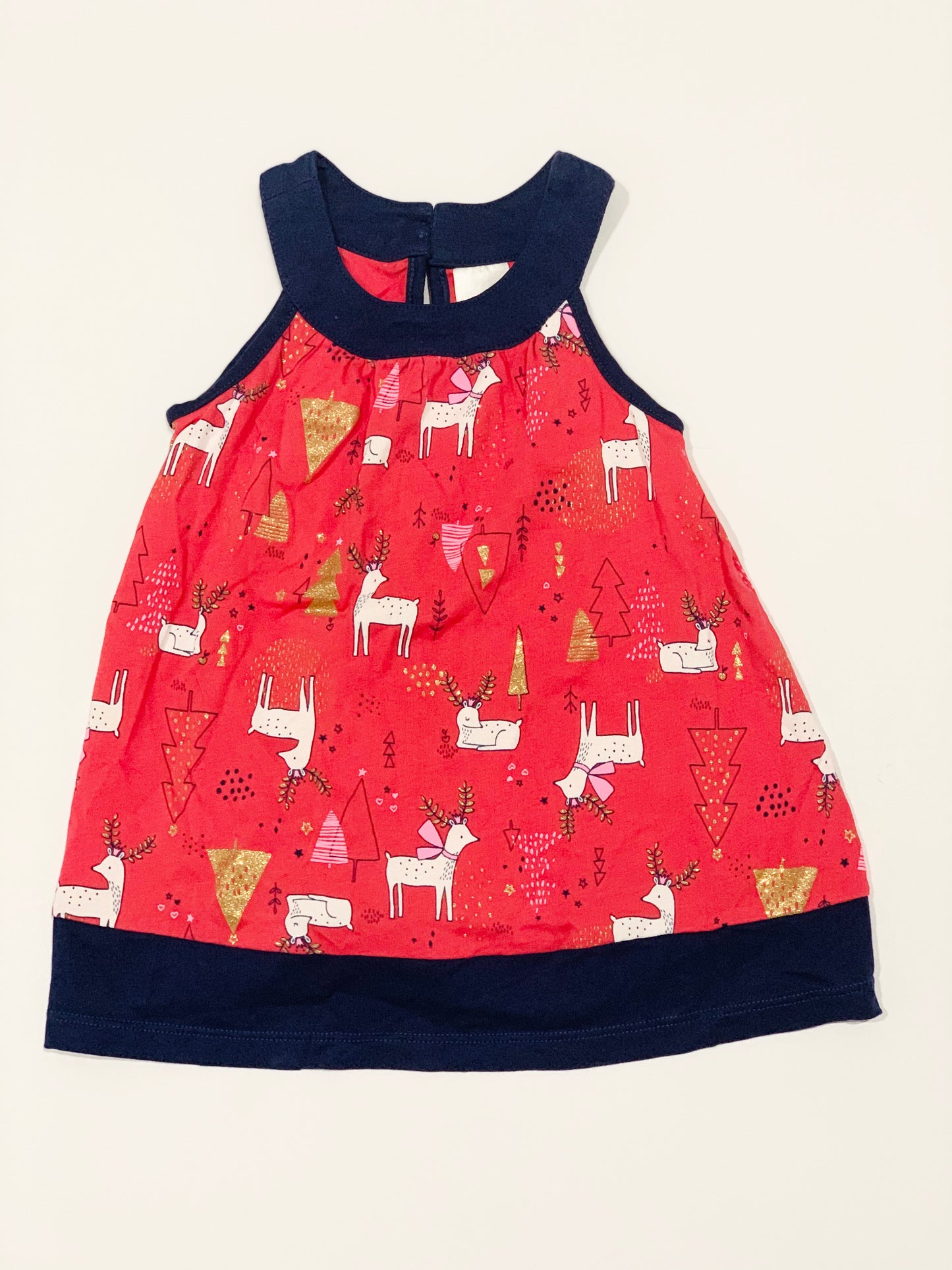 Reindeer glitter dress - Size 1