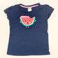 Watermelon glitter tee - Size 3
